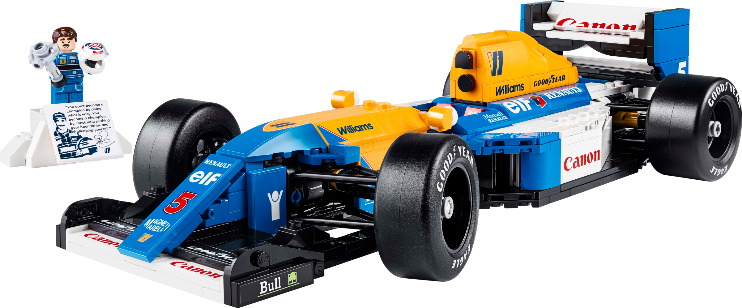 Williams racing fw14b & nigel mansell (Williams Racing FW14B & Nigel Mansell)