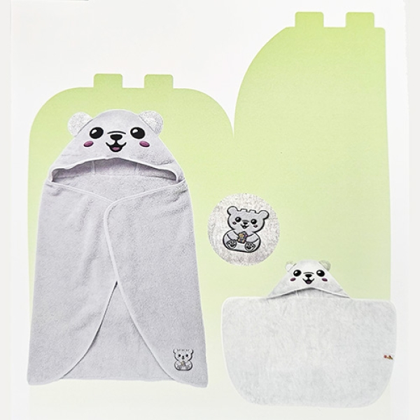 Duplo Hooded Towel