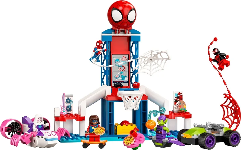 Le quartier général de Spider-Man (Spider-Man Webquarters Hangout)