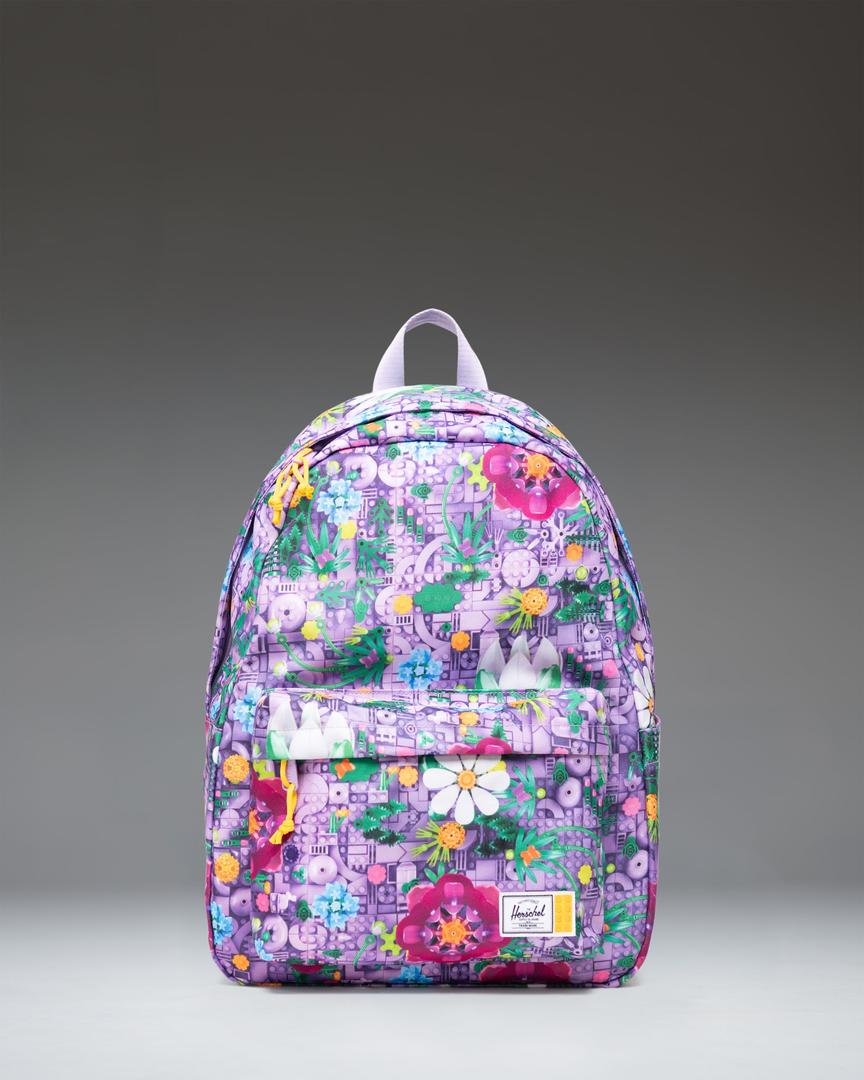 Herschel Classic XL Backpack - Botanical Floral Lavender