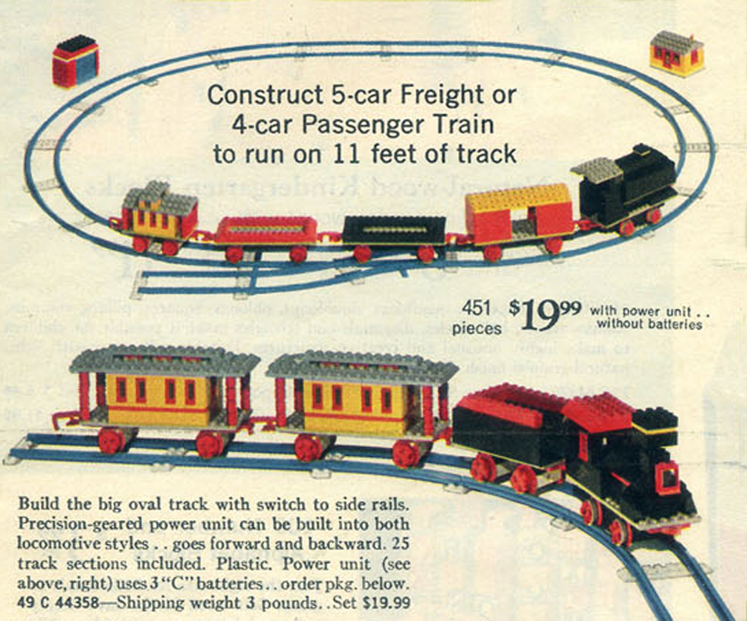 Train de marchandises ou de voyageurs motorisé (exclusifs) (Motorized Freight or Passenger Train (Sears Exclusive))