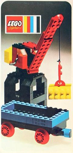 Grue portuaire et wagon plat (Port Crane and Flat Waggon)