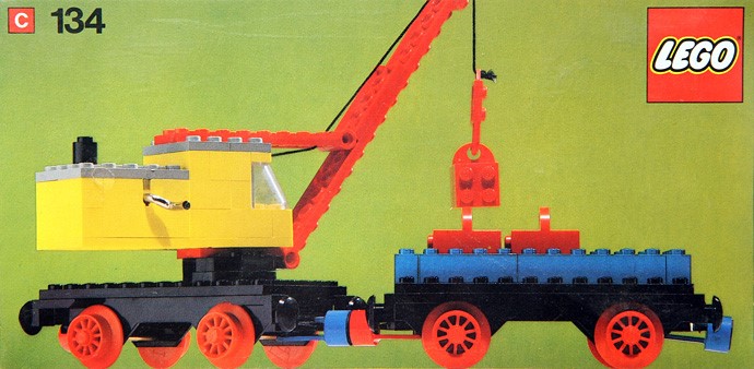 Grue mobile et wagon (Mobile Crane and Wagon)