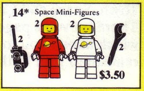 Mini figurines spatiales (Space Mini Figures)