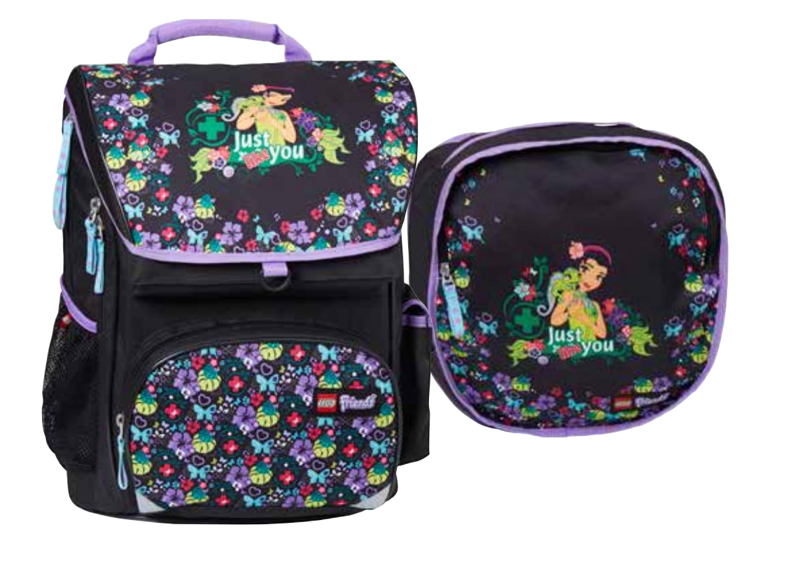 Jungle amis sac à dos avec sac de sport (Jungle Friends Backpack with Gym Bag)