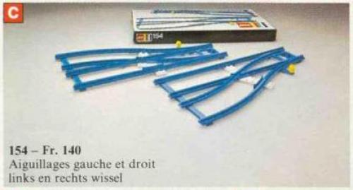 Voie de commutation - 1 droite et 1 gauche (Switch Track - 1 Right and 1 Left)
