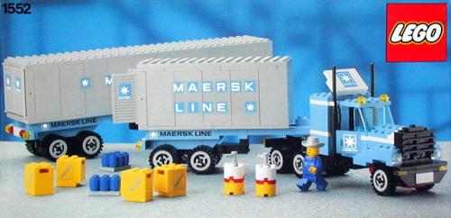 Camion conteneur ligne maersk (Maersk Line Container Truck)