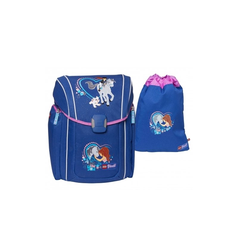 Friends cheval sac à dos avec sac de sport (Friends Horse Backpack with Gym Bag)