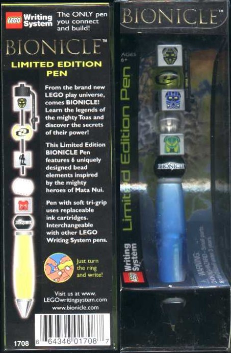 Stylo Bionicle édition limitée (Bionicle Limited Edition Pen)