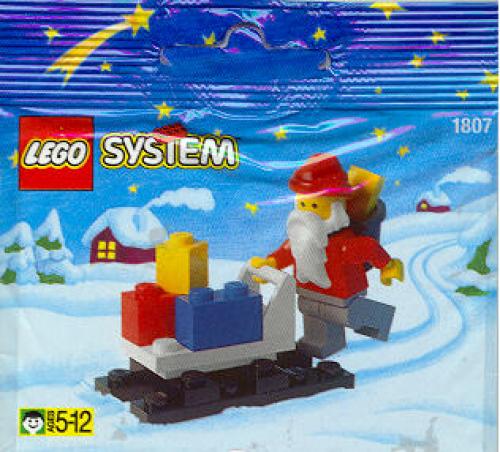 Père Noël et traîneau (Santa Claus and Sleigh)