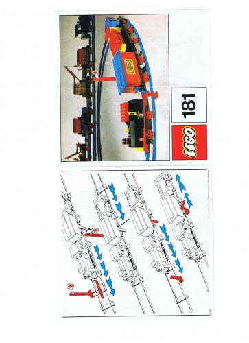 Train complet avec moteur, signaux et interrupteur (Complete Train Set with Motor, Signals and Switch)