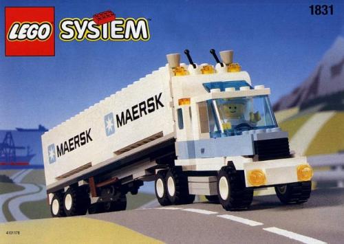 Camion conteneur ligne maersk (Maersk Line Container Lorry)