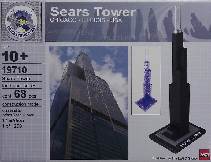 Sears tower (version structures de briques) (Sears Tower (Brickstructures Version))