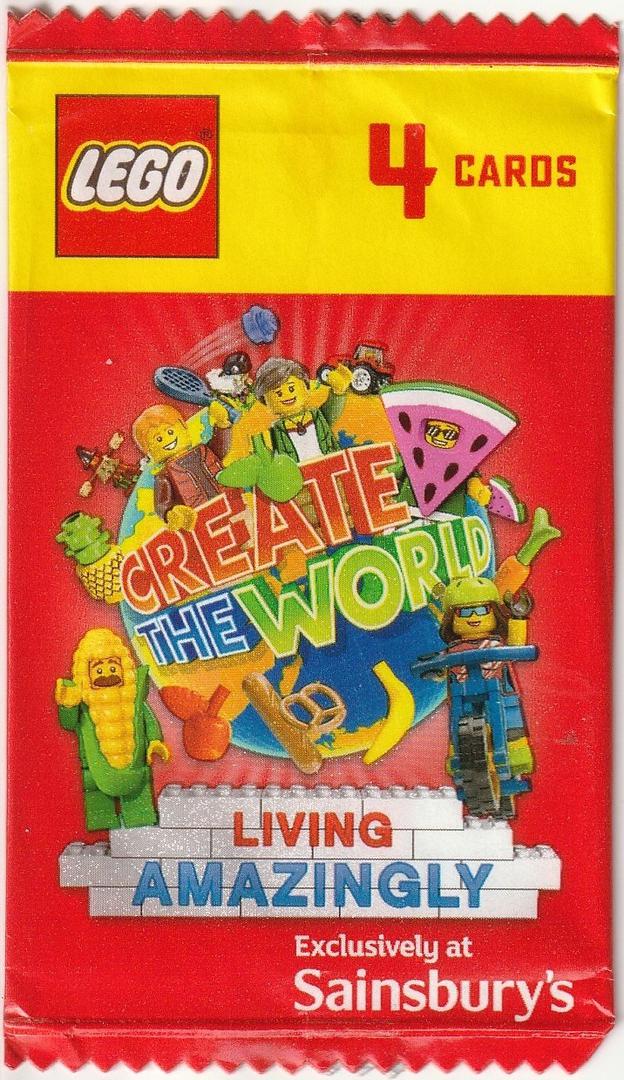 Créer le monde des cartes à collectionner: vivre incroyablement - pack aléatoire (Create the World Trading Cards: Living Amazingly - Random Pack)