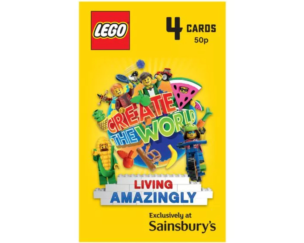 Créer le monde des cartes à collectionner: vivre incroyablement - booster pack (Create the World Trading Cards: Living Amazingly - Booster Pack)