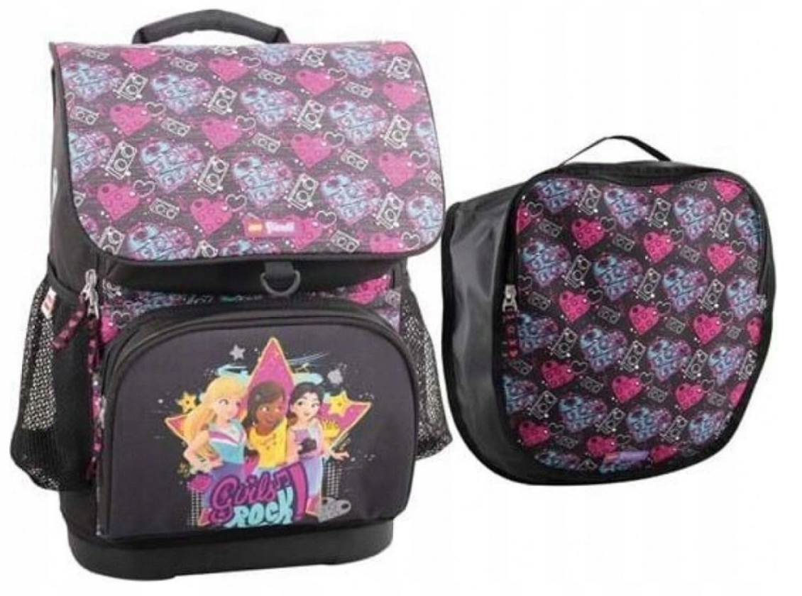 Friends Girls Rock Backpack with Sports Bag