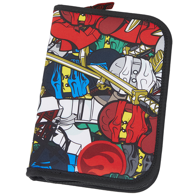 Ninjago Comic Pencil Case with Pencils