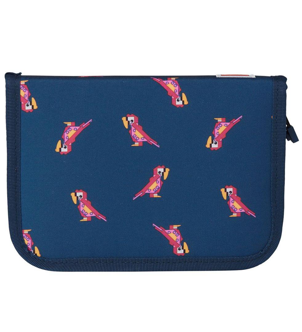 Parrot Pencil Case with Pencils
