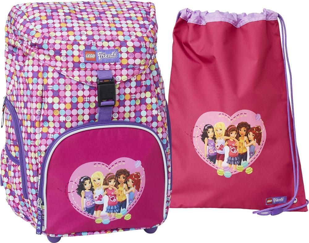 Friends Confetti Backpack with Gym Bag