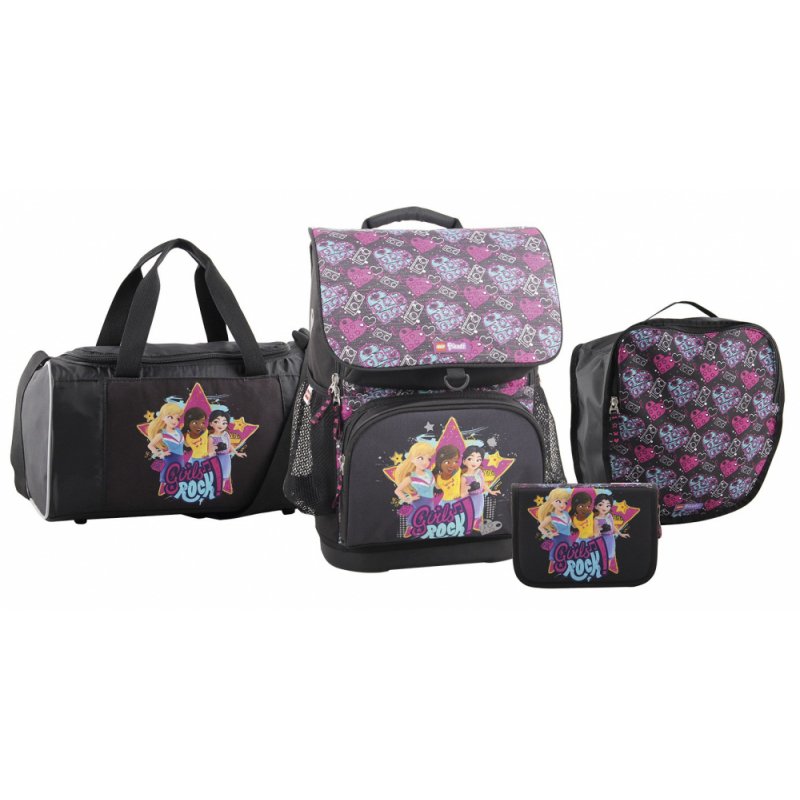 Friends Girls Rock Satchel Set