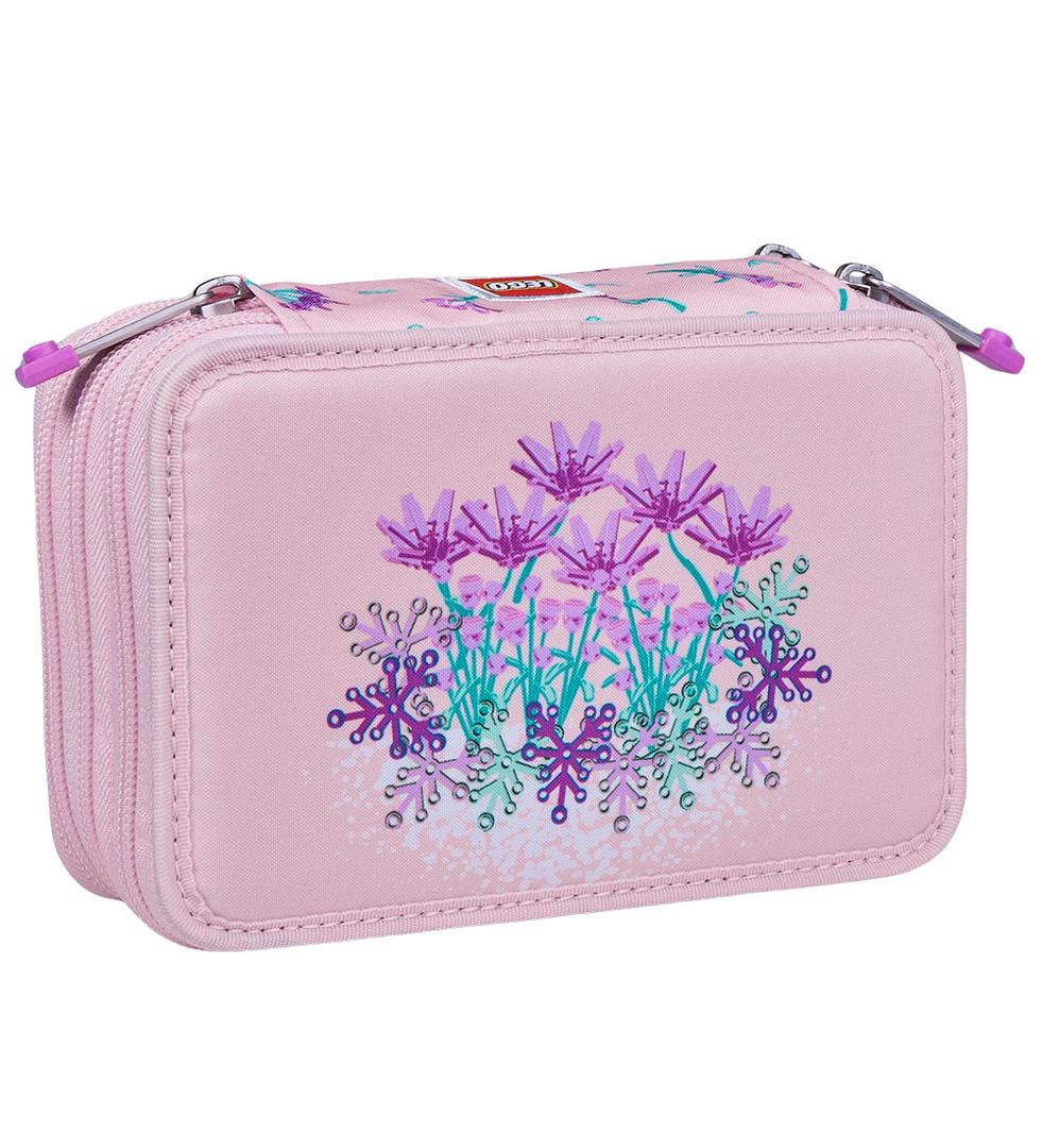 Étui à crayons à 3 couches avec crayons (Flowers 3-Layered Pencil Case with Pencils)