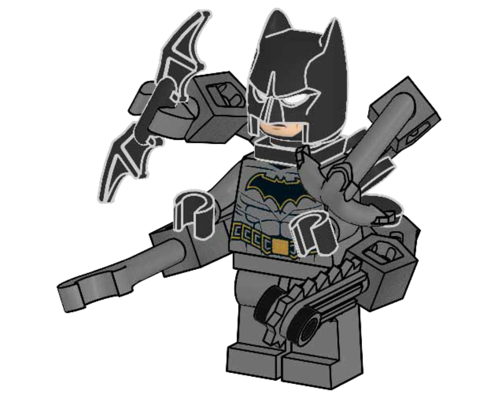 Batman - sac à dos à bras mécaniques (Batman - Mechanical Arms Backpack)