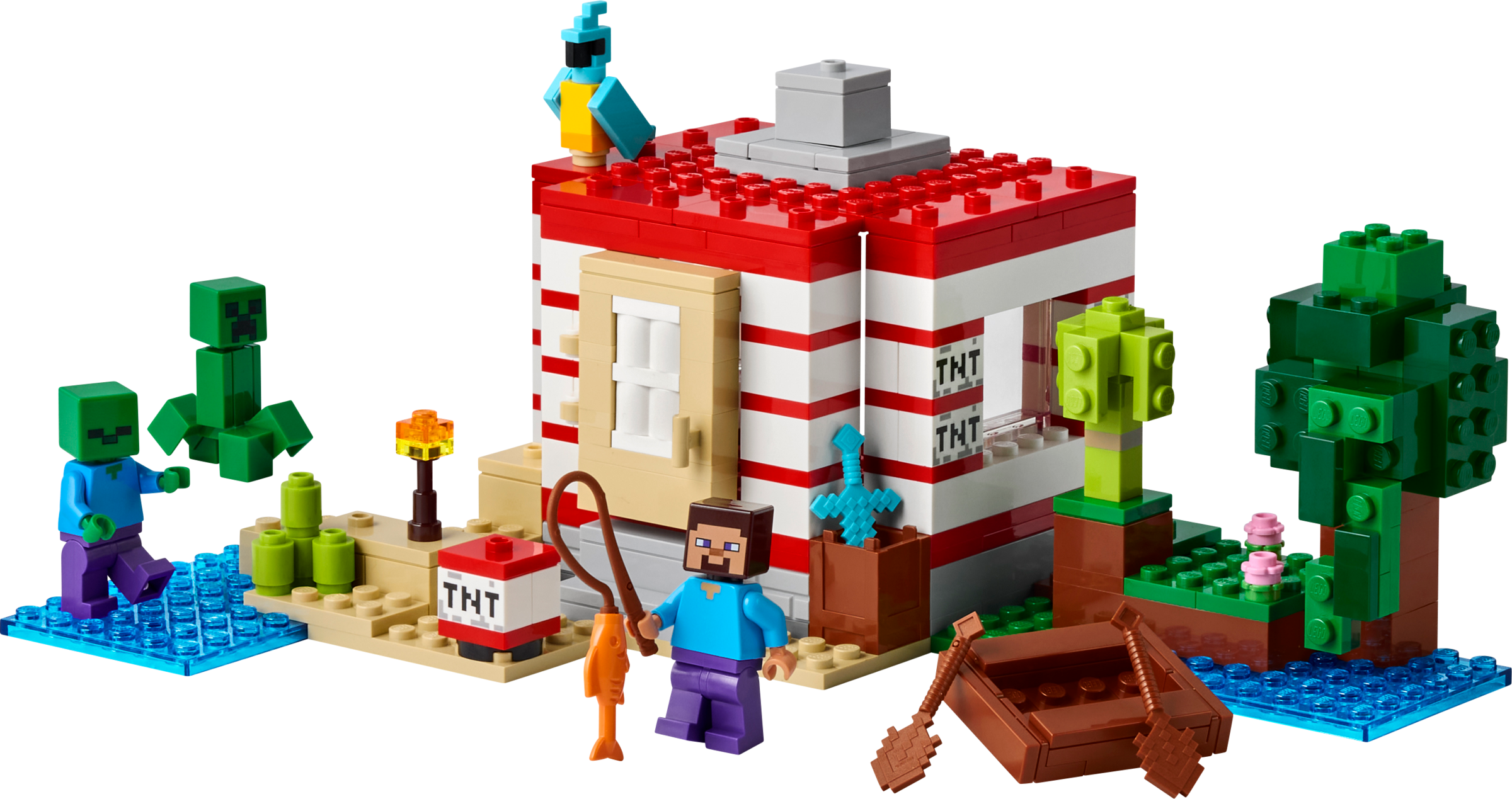 La maison de tnt jungle (The TNT Jungle House)