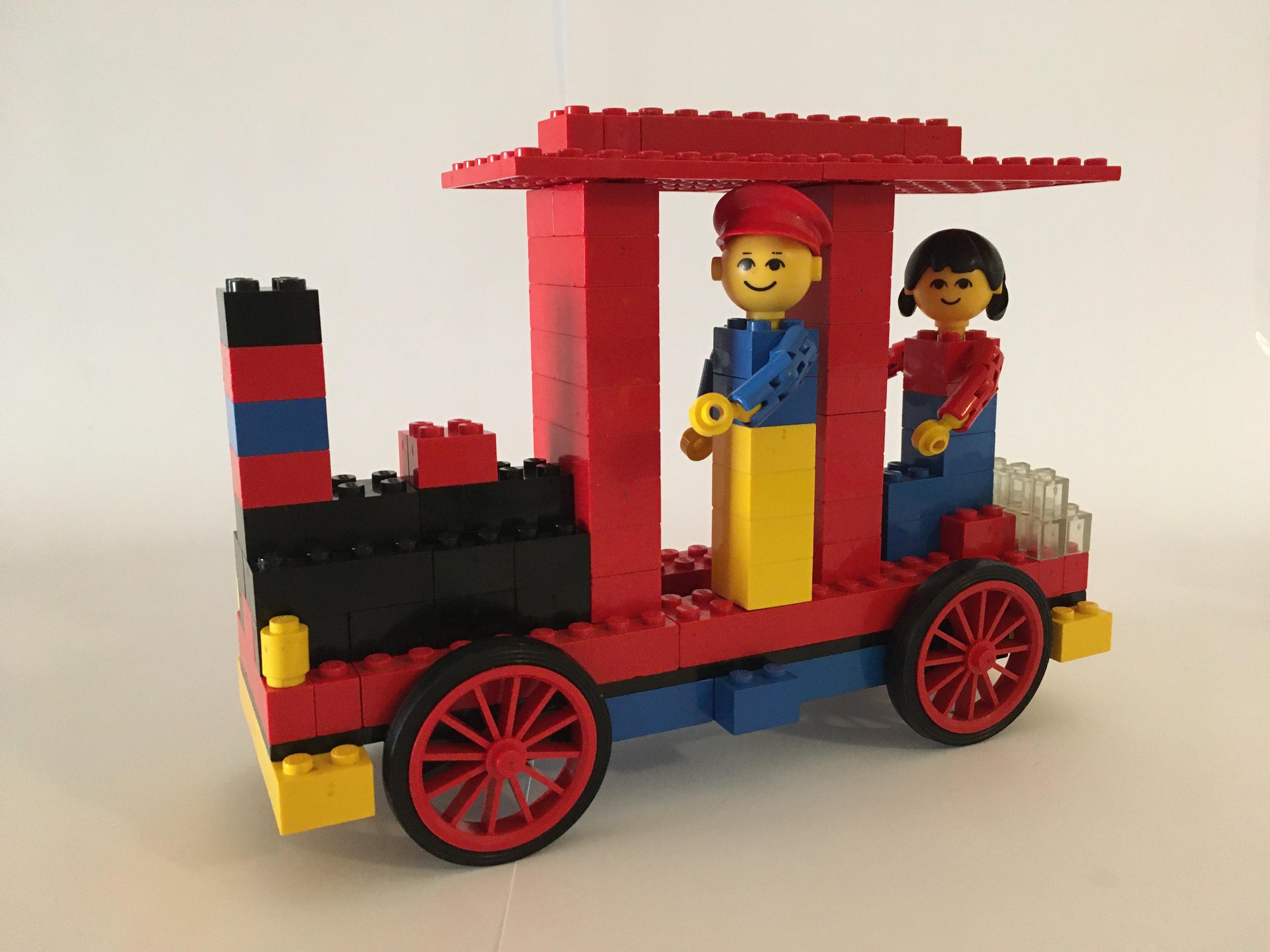 Locomotive with Driver & Passenger