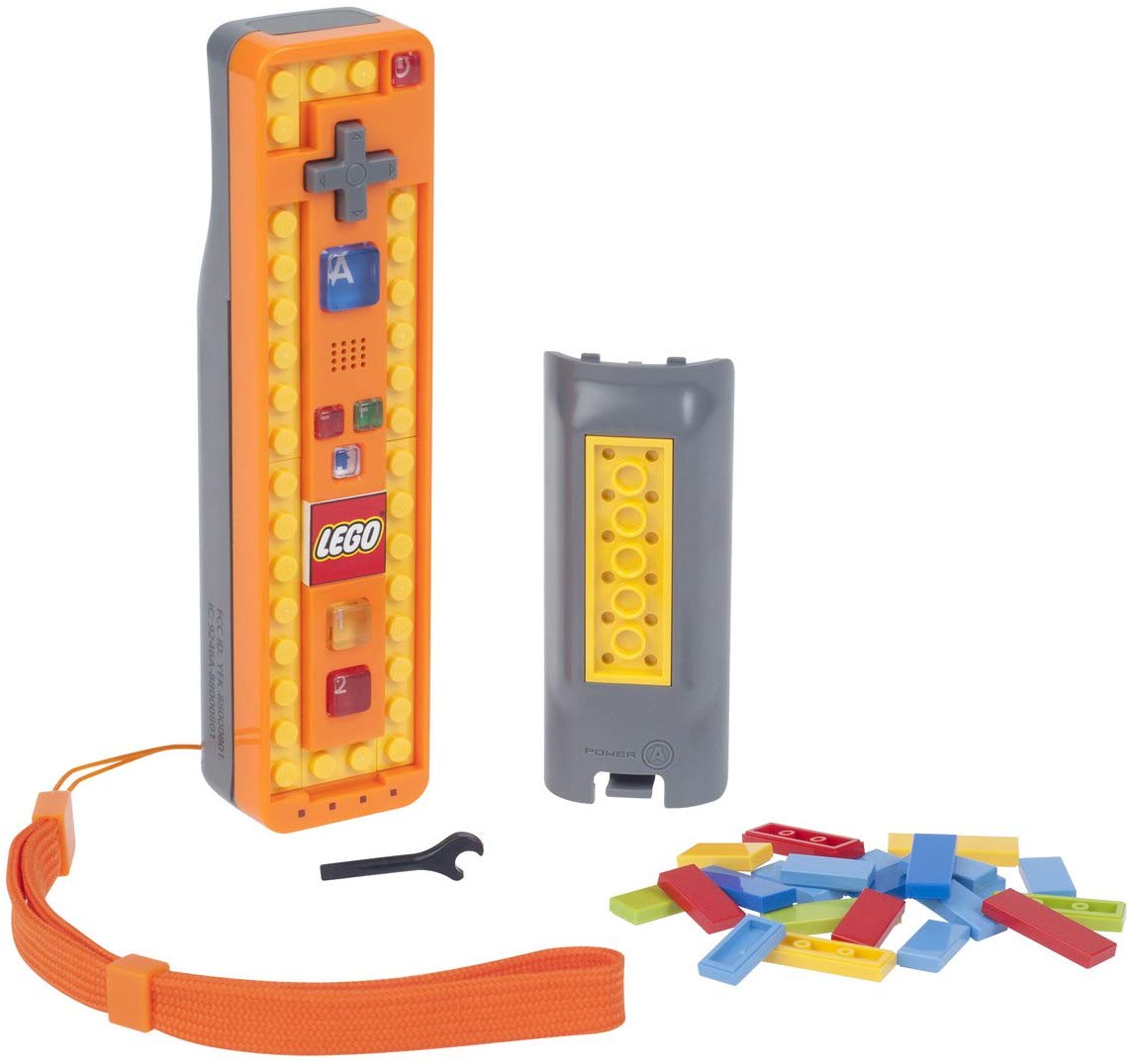 Jouer et construire à distance pour nintendo wii - orange (Play and Build Remote for Nintendo Wii - Orange)