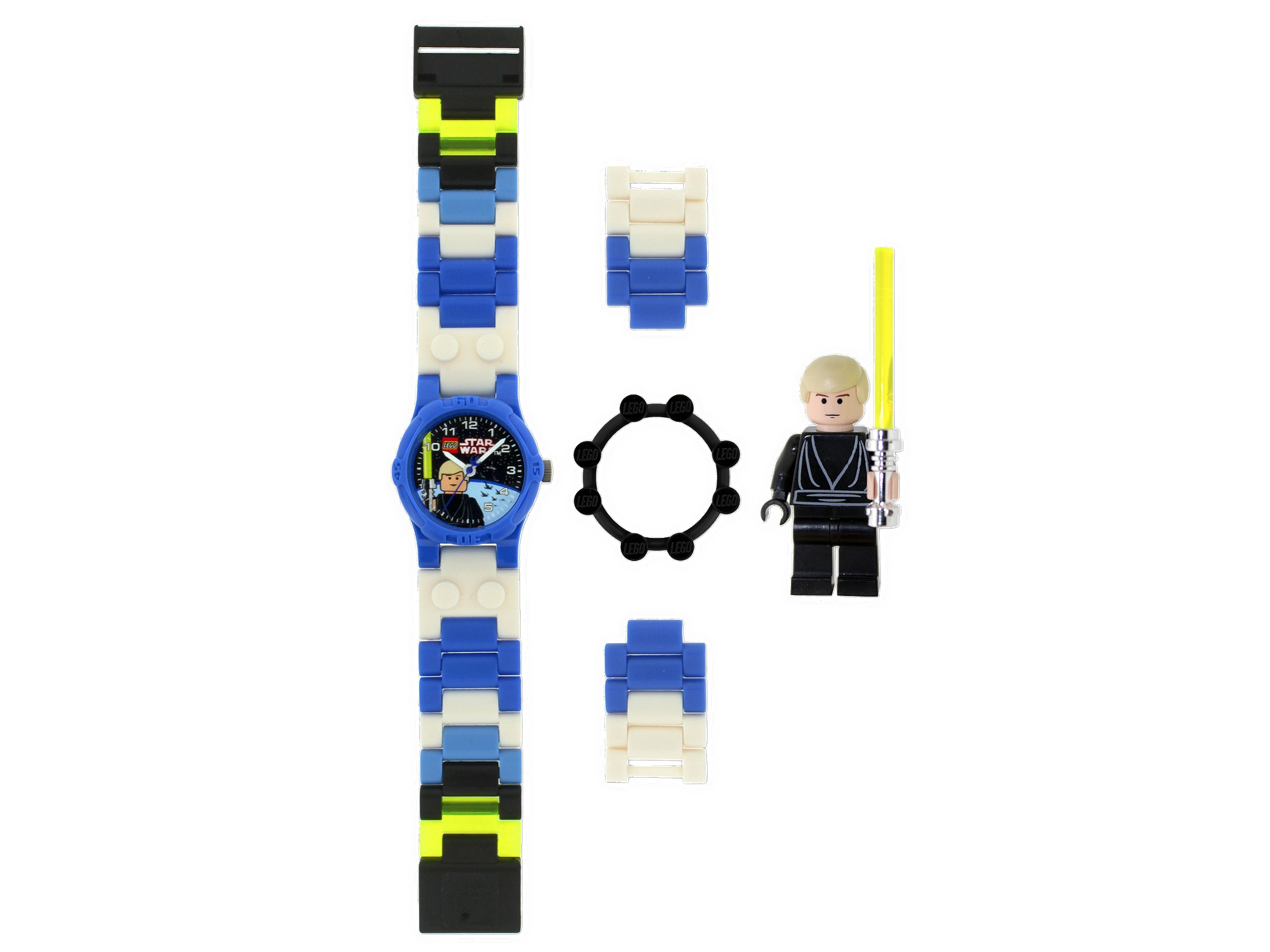 Luke Skywalker montre à construire avec jouet (Luke Skywalker Buildable Watch with Toy)