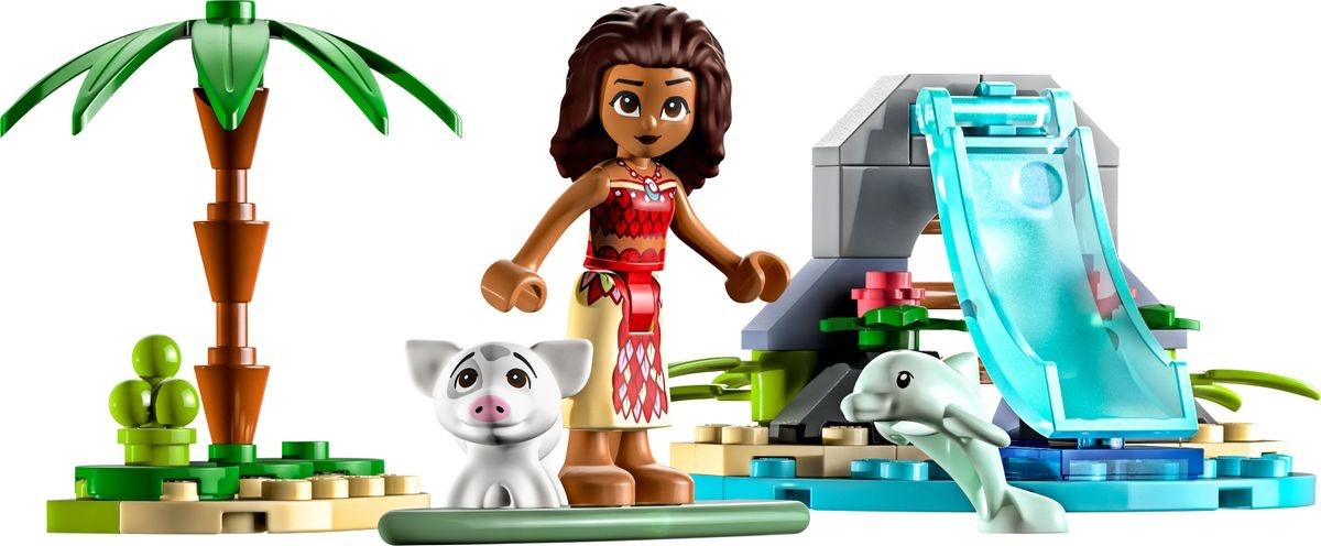 La crique des dauphins de Vaiana (Moana's Dolphin Cove)