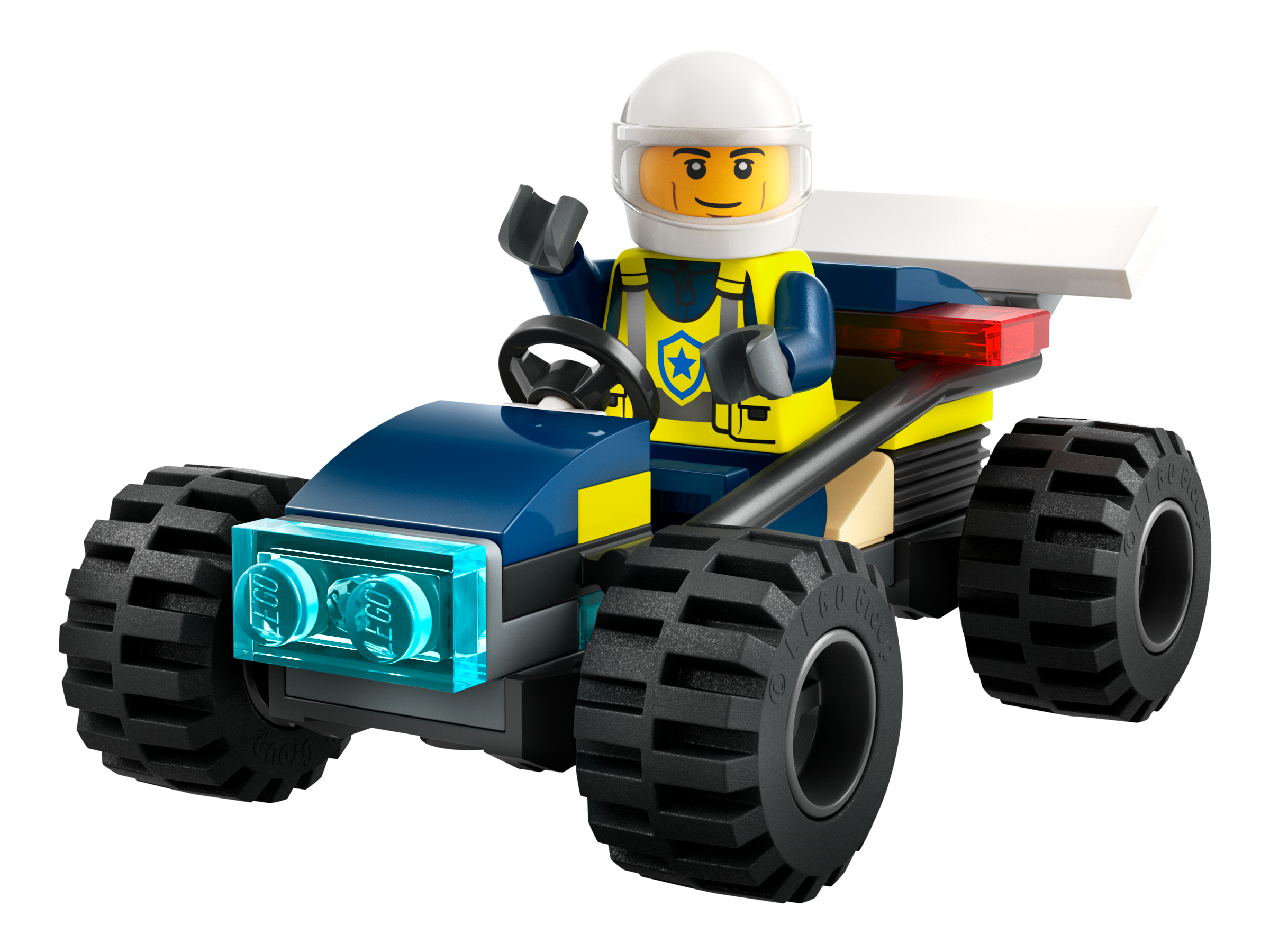 Police hors route voiture buggy (Police Off-Road Buggy Car)