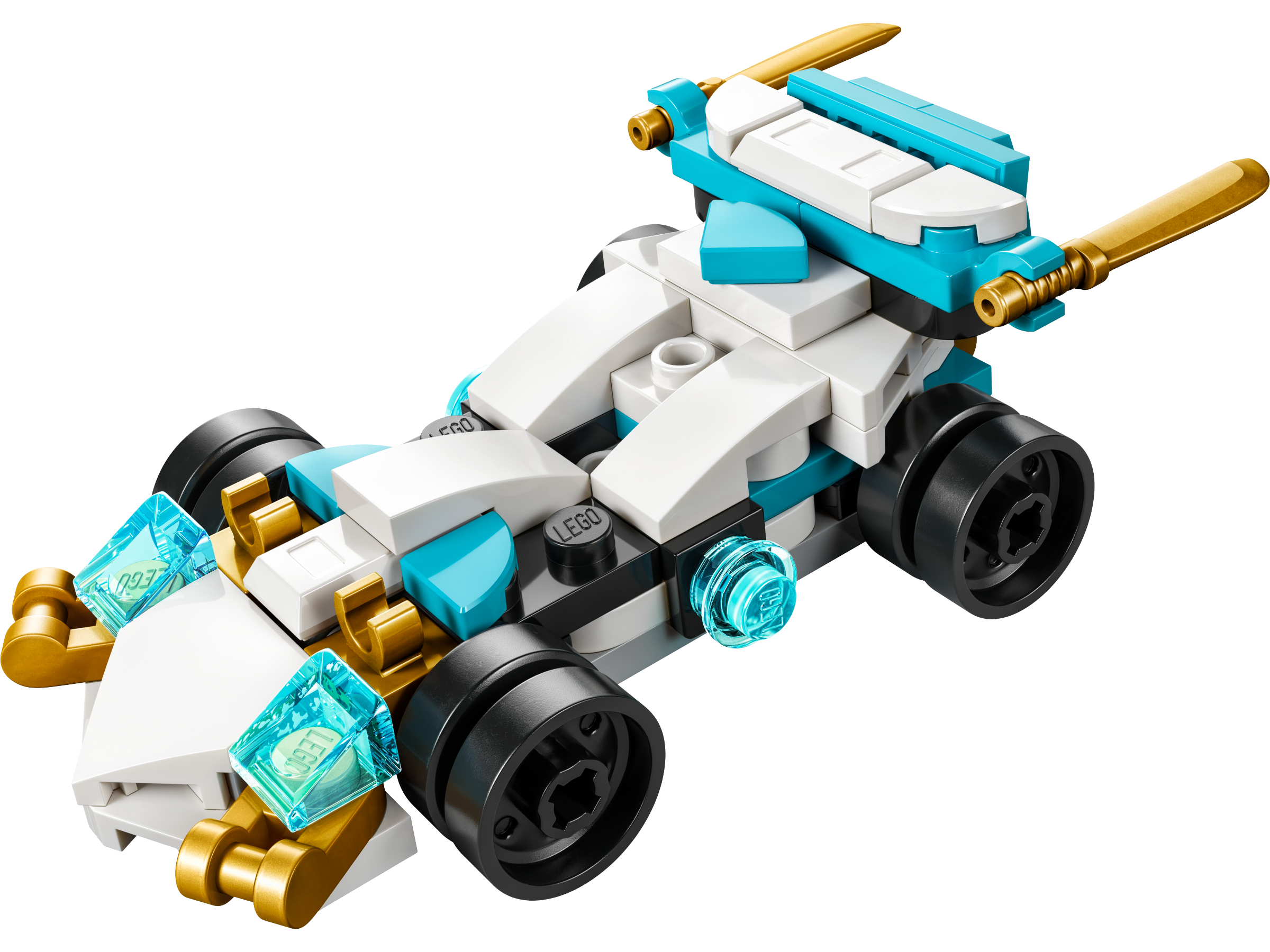 Les véhicules à propulsion dragon de Zane (Zane's Dragon Power Vehicles)