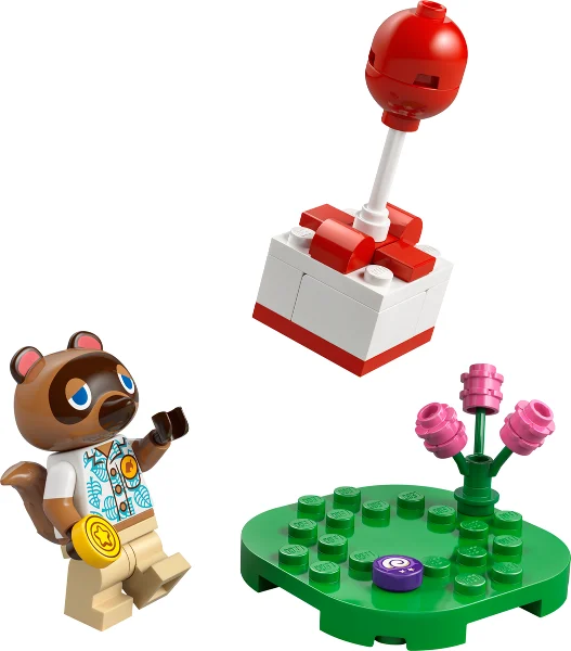 Tom Nook et Flying Present (Tom Nook and Flying Present)