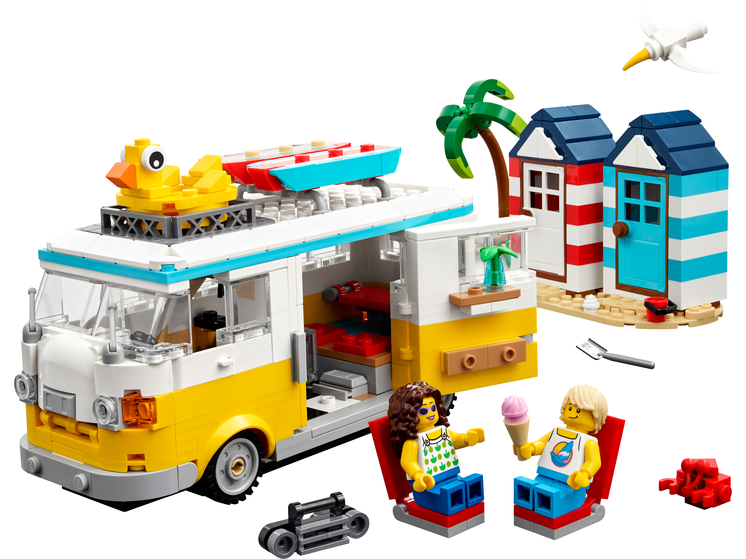 Camping-car plage (Beach Camper Van)