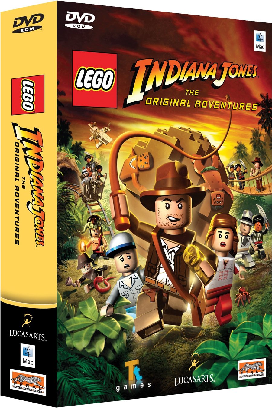 Indiana jones: les aventures originales - mac-dvd (Indiana Jones: The Original Adventures - MAC-DVD)