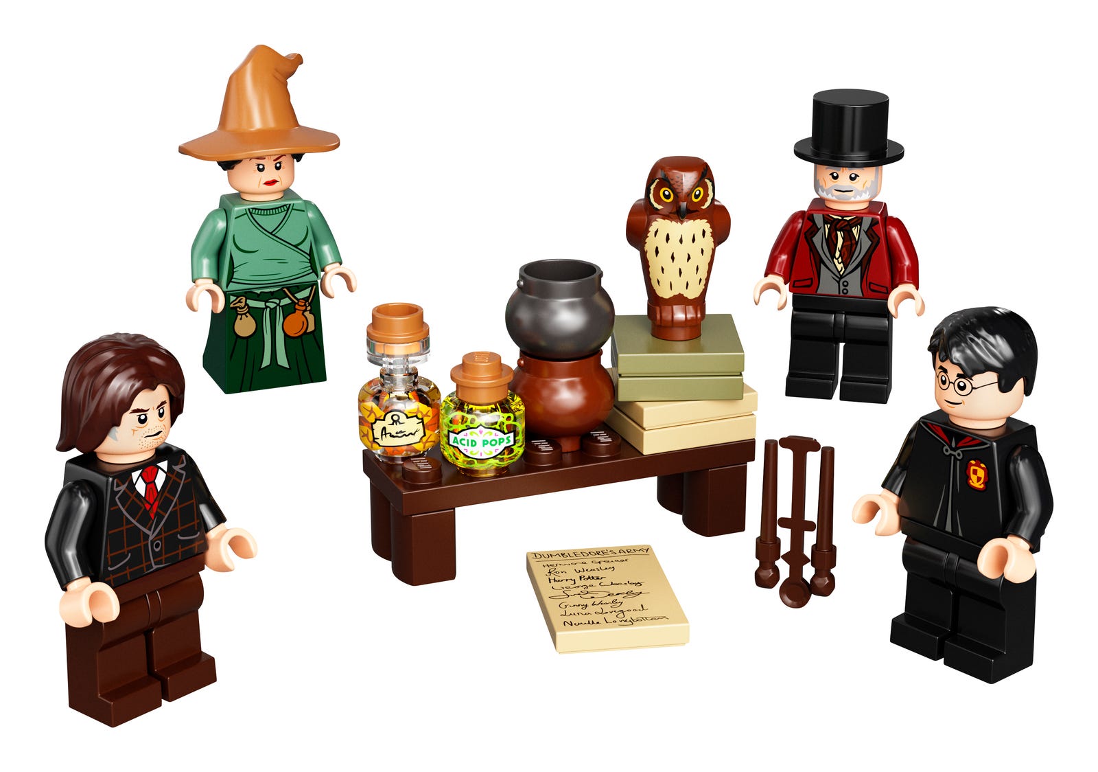 Jeu d'accessoires figurine monde sorcier (Wizarding World Minifigure Accessory Set)