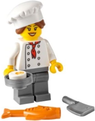 Mini-chef cuisinier LEGO House (LEGO House Mini Chef)