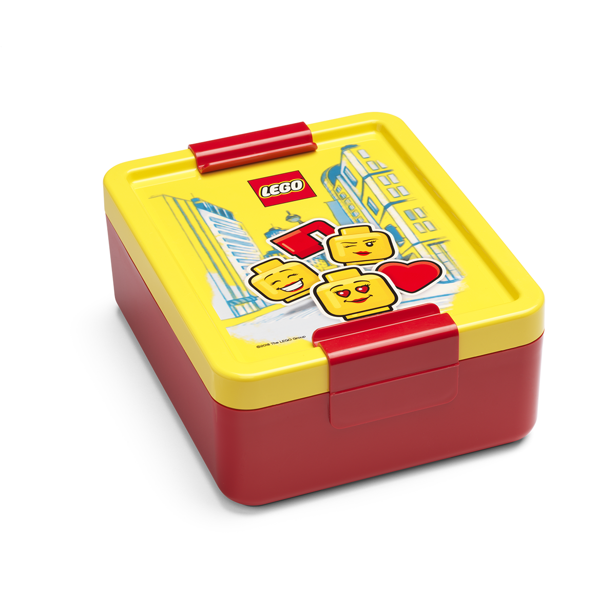 Girl Emoticon Lunch Box