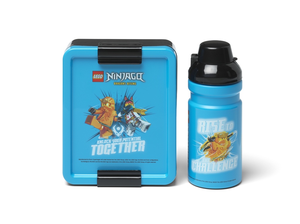 Ninjago Blue Lunch Set