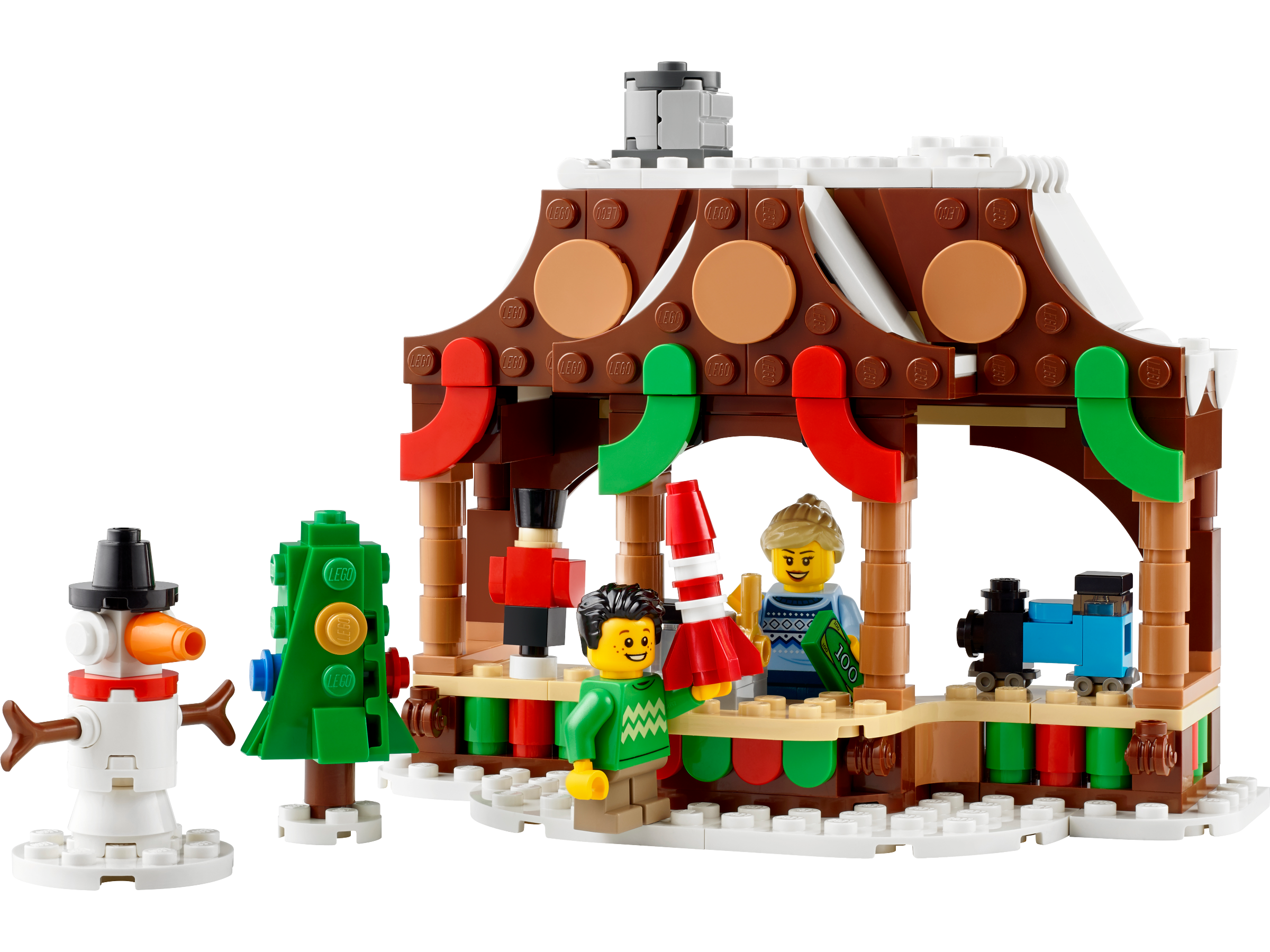 Marché d'hiver (Winter Market Stall)
