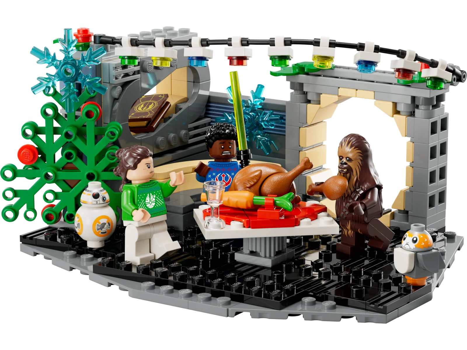 Millénium faucon vacances diorama (Millennium Falcon Holiday Diorama)