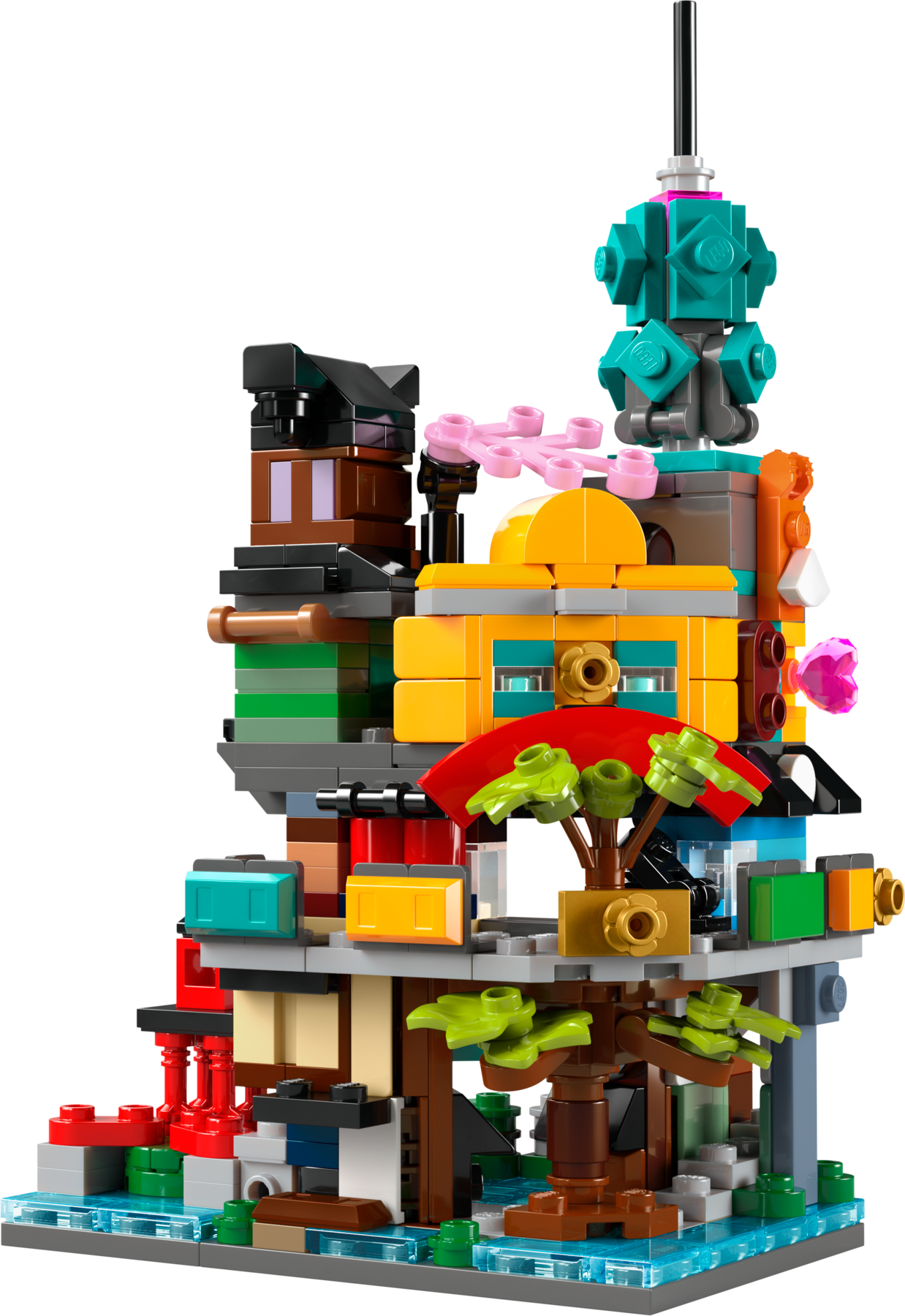 Micro Ninjago jardins de la ville (Micro NINJAGO City Gardens)