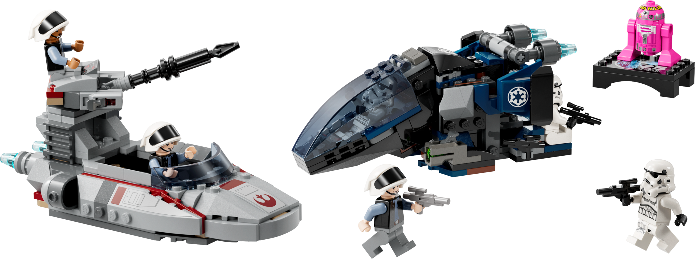 Imperial Dropship vs. Rebel Scout Speeder (Imperial Dropship vs. Rebel Scout Speeder)