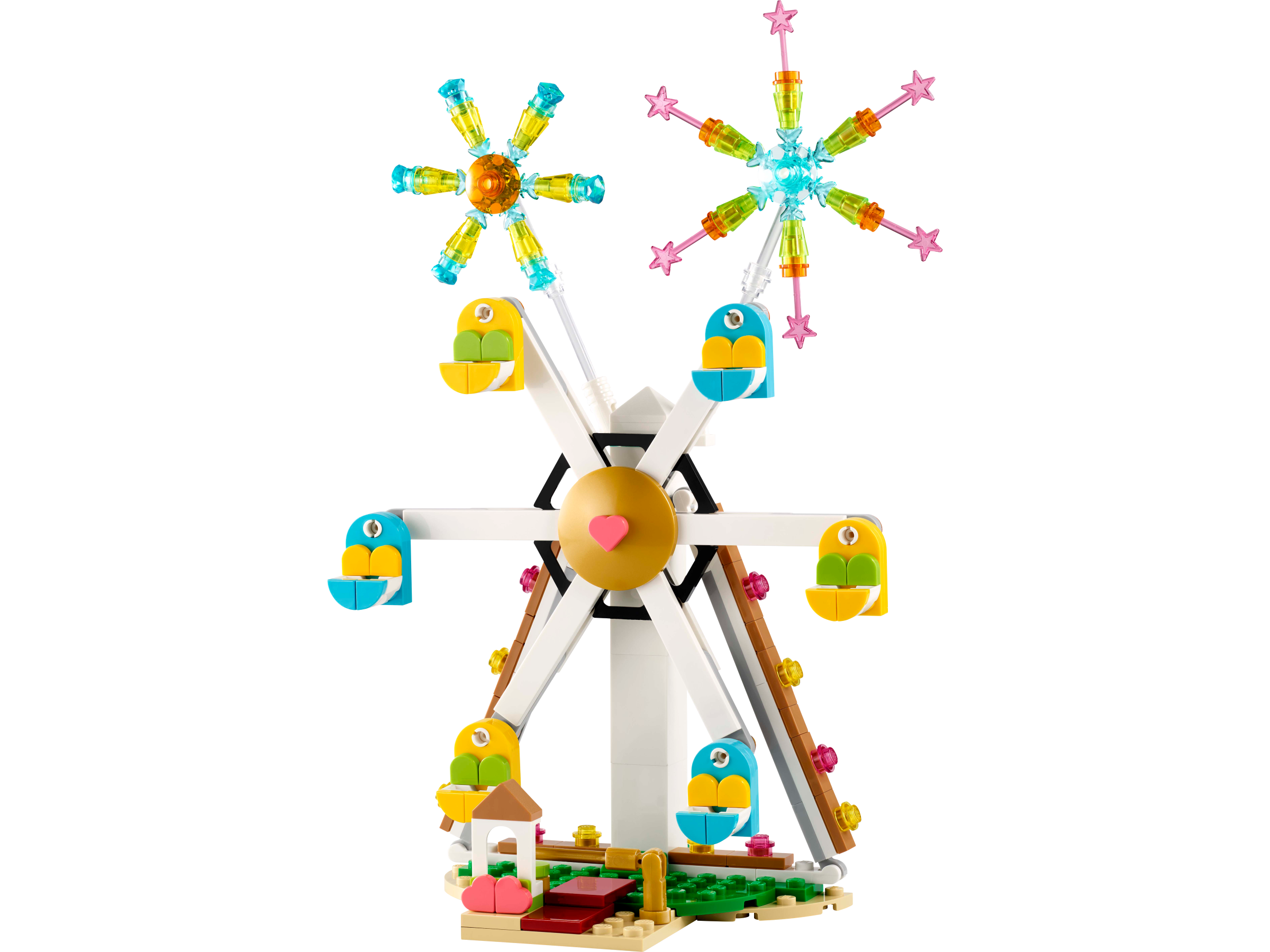 Celebration: Ferris Wheel with Fireworks