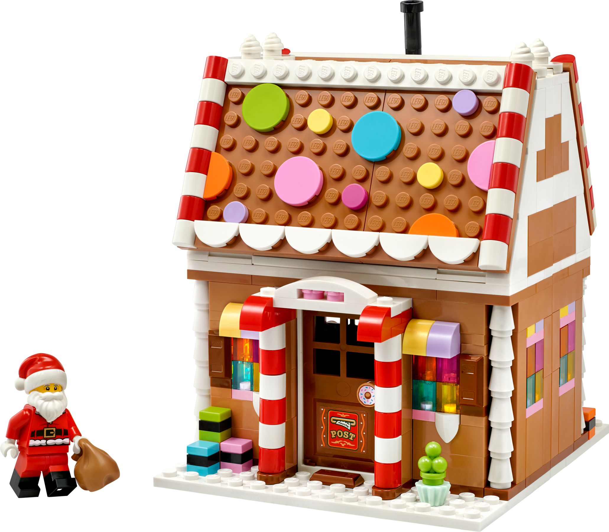 Maison de pain d'épices festive (Festive Gingerbread House)