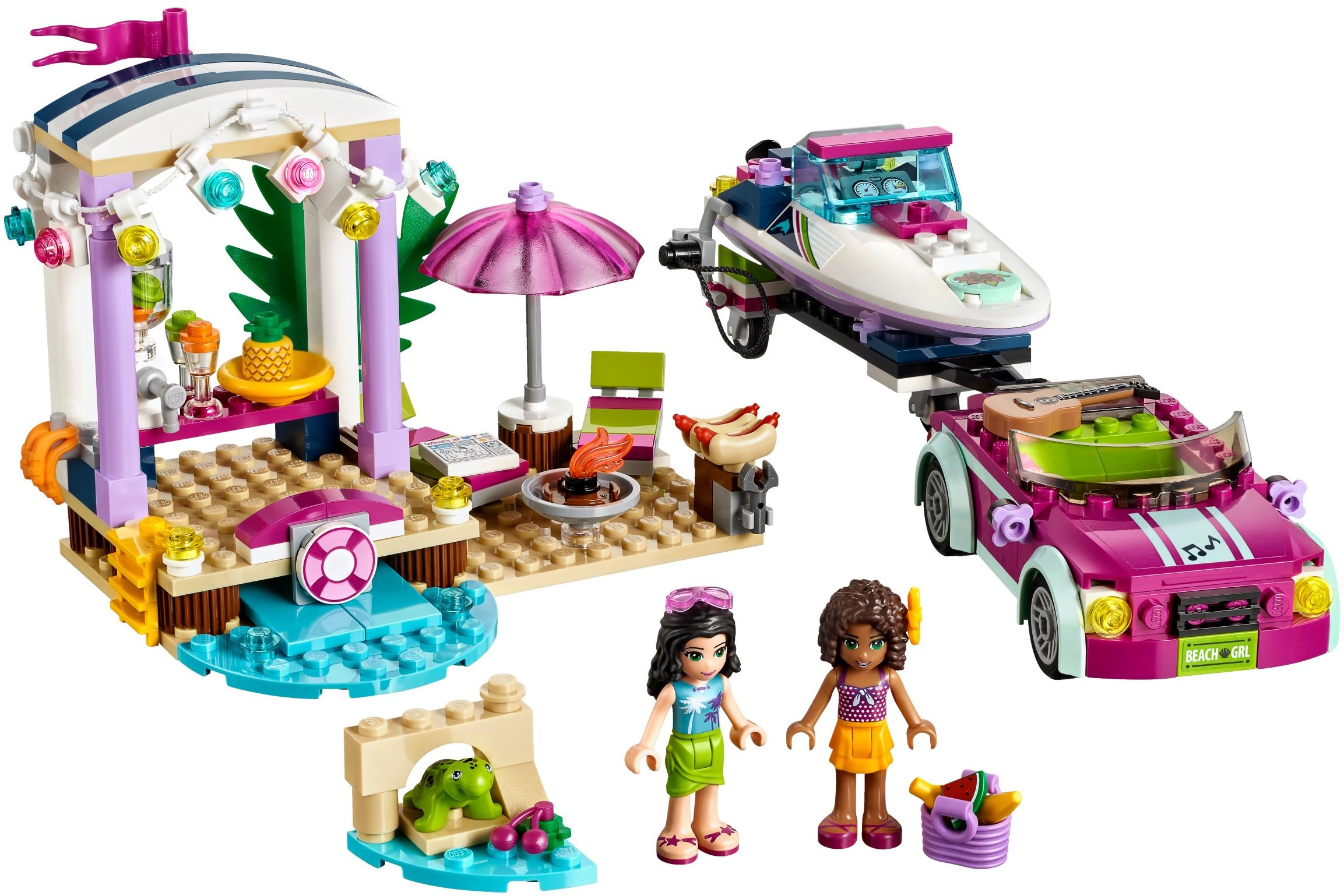 Le transporteur de vedettes rapides d'Andrea (Andrea's Speedboat Transporter)