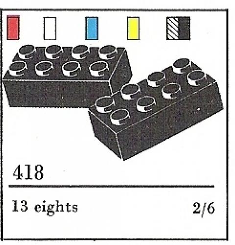 2 x 4 Bricks (The Building Toy)