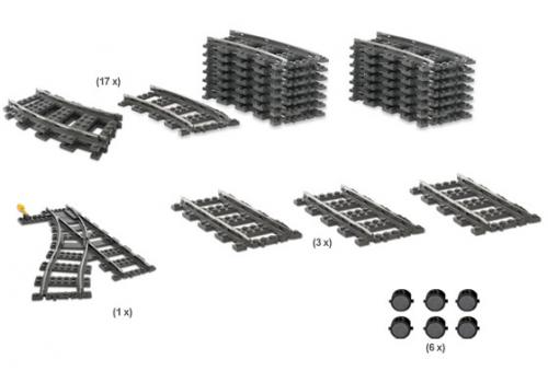 Collecte des voies de commutation de train 9v (9V Train Switching Track Collection)