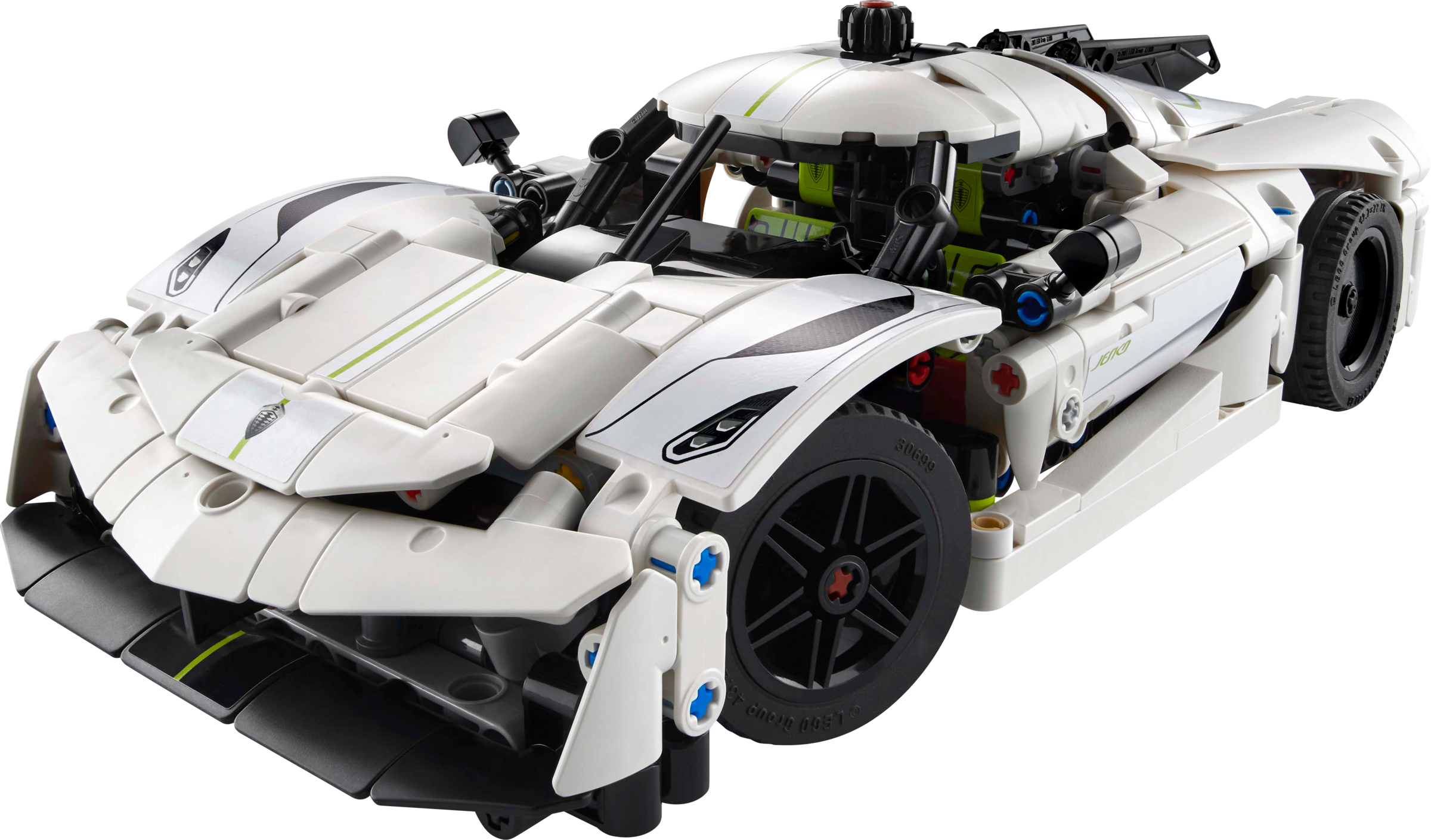 Koenigsegg Jesko Absolut White Hypercar